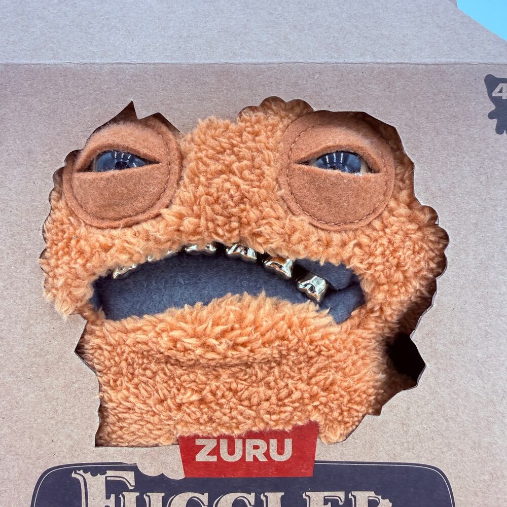 Zuru Fuggler Funny Ugly Monster Gold Teeth Fuggler New In Box - Picture 3 of 5
